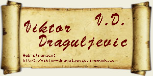 Viktor Draguljević vizit kartica